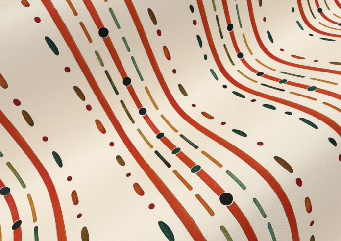 May Day, Stripe Spice - Roller Blind - Image 4